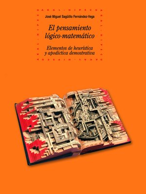 cover image of El pensamiento lógico-matemático